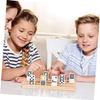 Beaupretty Wooden Domino Racks for Organizing Domino Tiles and Game Cards Natural Wood Holders for Mexican Train Versatile Storage view 4