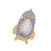 Abaodam Wooden Saving Bank Design Holder for Home Use Creative Money Storage Pot Grey for Festive Occasions view 1