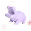 Abaodam Hippo Piggy Bank Decorative Money Box for Boys and Girls Creative Household Adornment Encourages Saving Cute Design for Desktop Decoration view 4
