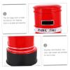 Abaodam 1pc Pillar-Box Piggy Bank Adorable Craft Money Box for Boy Girl Home Decor and Savings Mailbox Design Cute Bank for Boys and Girls view 3