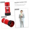 Abaodam 1pc Pillar-Box Piggy Bank Adorable Craft Money Box for Boy Girl Home Decor and Savings Mailbox Design Cute Bank for Boys and Girls view 4