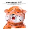 Abaodam Cartoon Tiger Ceramic Money Pot Cute Piggy Bank for Adults Unique Savings Box for Home Decor Birthdays and Festivals view 3