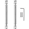 2Pcs Vgoohobby 2mm 3mm 4mm Metal RC Drive Shaft CVD Driveshaft Compatible with WLtoys Axial MN Model WPL Tamiya 1/24 1/18 1/16 1/14 1/12 RC Military Crawler Car Tractor Truck (75-105mm 4-4) view 1