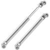 2Pcs Vgoohobby 2mm 3mm 4mm Metal RC Drive Shaft CVD Driveshaft Compatible with WLtoys Axial MN Model WPL Tamiya 1/24 1/18 1/16 1/14 1/12 RC Military Crawler Car Tractor Truck (75-105mm 4-4) view 3