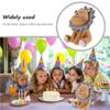 Abaodam Adorable Cartoon Lion Piggy Bank for Boy Girl Resin Saving Pot for for Teaching Saving Habits and Room Decor Great Birthdays and Special Occasions view 4