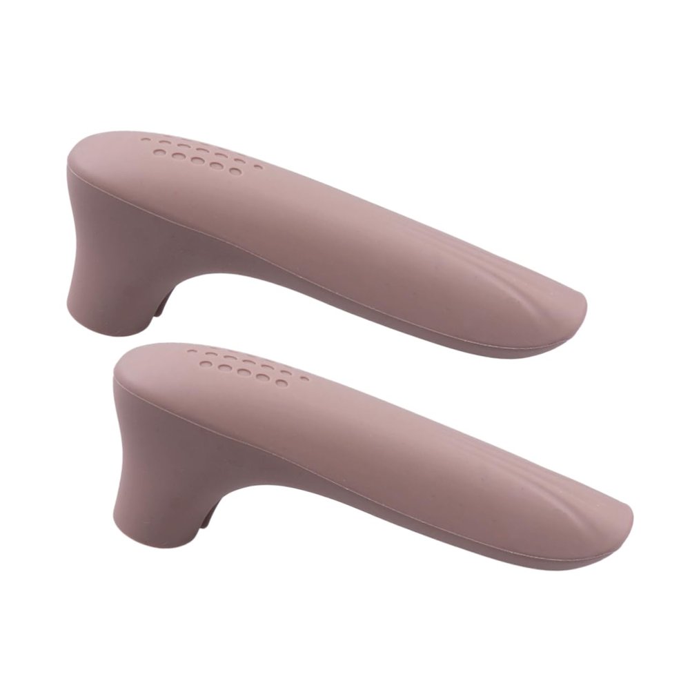 IWOWHERO 2pcs Toddler Door Knob Cover Silicone Childproof Door Handle Protector Sleeve for Home