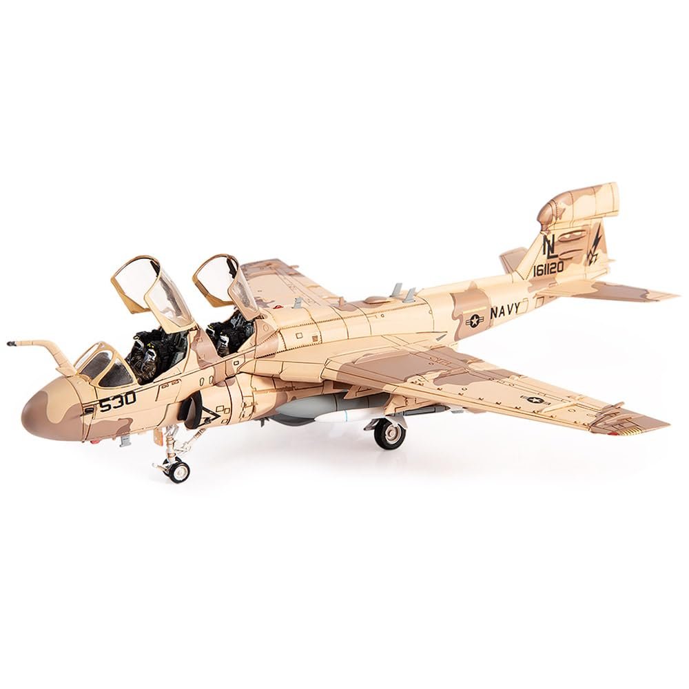 Motor city classics JC Wings | 1:72 Scale Model Military Aircrafts | EA-6B Prowler, U.S. Navy, VAQ-133 Wizards, Afghanistan, 2007 | Model JCW-72-EA6B-005