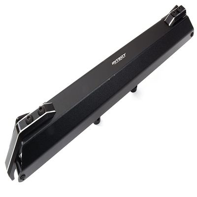 Black Billet Machined Rear Bumper Upgrade for Axial SCX6 JLU Wrangler 1/6 250002