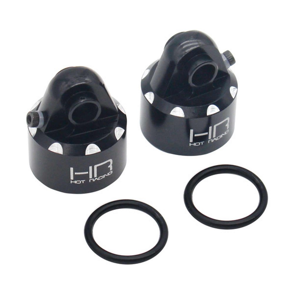 Hot Racing SLG156AX01 Aluminum Bleeder Shock Caps: Sledge