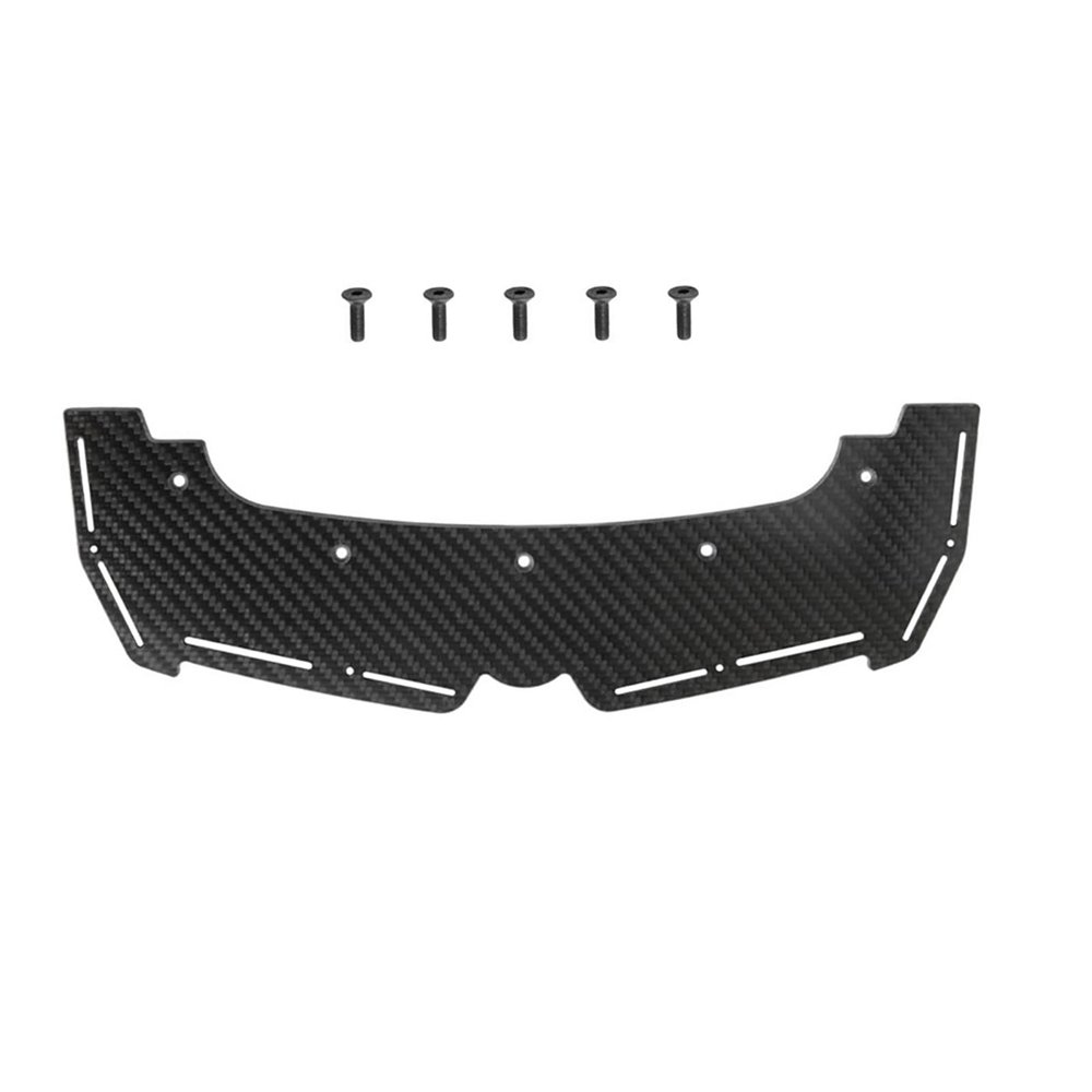 1/7 RC Car Racing Carbon Fiber Front Splitter Lower Bumper Parts for ARRMA F1 Limitless 1/7 RC Car Upgrade Parts