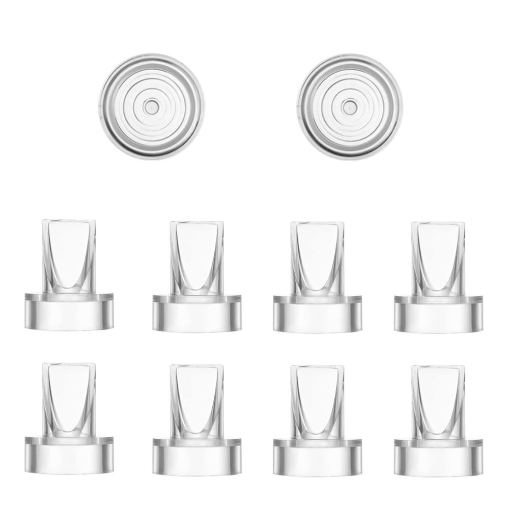 10PCS S12 Pro / S9 Pro / S12 / S9 Duckbill Valve Silicone Diaphragm, Compatible with momcozy Breastpump, Replacement Parts Accessories (S12Pro / S9Pro Parts)