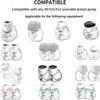 10PCS S12 Pro / S9 Pro / S12 / S9 Duckbill Valve Silicone Diaphragm, Compatible with momcozy Breastpump, Replacement Parts Accessories (S12Pro / S9Pro Parts) view 4