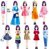Daniel Axel Magnetic Dress Up Paper Doll,Magnet Princess Dress Up Dolls for Girls Ages 4-7 Kids,Travel Activities Road Trip Car Ride Interactive Learning Created Imagine Set Birthday Gift (F Set) view 4