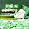 ccHuDE 120 Pcs 3.5cm St.Patrick's Day Shamrock Coins Cute Clover Coins Small Green Golden Coins Good Luck Coins Party Decoration Coins for Party Supplies view 4