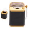 Electric Mini Washing Machine, Mini Simulation Washing Machine Cosmetic Tool Cleansing Machine Children Toy Gift, Gold view 1