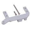 RC TRX4 Servo on Axle Mount,TRX4 SOA Mount 4-Link Suspension for 1/10 RC Crawler Car TRX-4 Aluminum Upgrade Parts (Silver) view 2