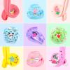 10 Pack Cloud Slime Kit with Blue Cake Fruits Animals, and Pink Games Charms, Scented Valentine Day Butter Slime Supplies for Girls and Boys, Stress Relief Toy for Kids, Education Birthday Party Favor view 2
