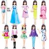 Daniel Axel Magnetic Dress Up Paper Doll,Magnet Princess Dress Up Dolls for Girls Ages 4-7 Kids,Travel Activities Road Trip Car Ride Interactive Learning Created Imagine Set Birthday Gift (E Set) view 4