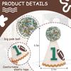 1st Birthday Football Party Hat - Boys 1st Birthday Decorations, Sports Themed Baby Shower Party Decor view 2