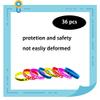 BignzwUra 36 PCS Bowling Motivational Silicone Wristbands Rubber Bracelets Bulk for Baby Shower/Events/Carnival/Birthday Party Favors Supplies Decorations Goodie Bag Favor Stuffers view 2