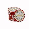 TigerTail Sports Enjoy One Free Drink On Us Personalized Poker Chips (Green Chips) view 2