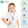 Chew Necklaces for Sensory Kids, Chewy Necklace Bundle for Boys Girls and Adults with Autism, ADHD, SPD, Silicone Chewable Sensory Oral Motor Teether Toys for Biting, Teething Anxiety Needs 7 Pack view 2