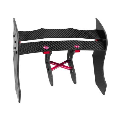1/7 RC Car Racing Rear Tail Wing Carbon Fiber Rear Spoiler Wing for ARRMA F1 Limitless 1/7 RC Car RC Car Upgrade Parts