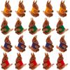 20pcs Kangaroo Clip Buddy Stuffed Animal Pencil Toppers & Prizes - Fuzzy Hugger Animal Plush Pencil Clips view 1