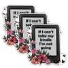 (3PCs) If I Cant Take My Kindle Im Not Going Sticker, Kindle Stickers, Reading Stickers, Bookish Stickers, Reading Stickers, Water Assistant Die Cut Sticker for Laptop Phone Water Bottle Skateboard view 1