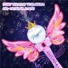 2 Pack Bubble Wands for Kids,Outdoor Party Birthday Bubble Toy for Toddlers,Light Up & Music Bubble Machine,Bubble Maker & Bubble Blower,Gift for Girls Age 3 4 5 6 Years Old.(Pink+Purple) view 3