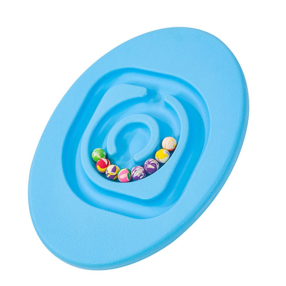 Children Snail Balance Board, Children Maze Balance Board Enhance for Indoor Play (Color : Sky Blue)