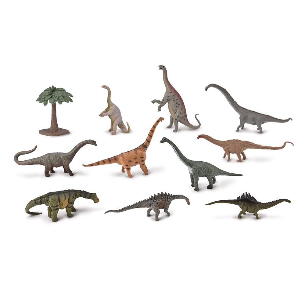 Collecta Dinosaur Play Set - 11 Miniature Figures Toy Set