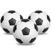 5" Foam Mini Soccer Balls for Kids Adults, Soft Squishy Slow Rising Soccer Goal Toys for Goal Sets, Sensory Stress Ball for Office, Swimming Pool Beach Balls, Indoor Outdoor Sport Birthday Gift 3PCS view 1