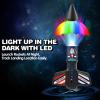 Eieymct Rocket Launcher for Kids - Self-Launching 200 ft Motorized Outdoor Electric Play Toy, High Flying Kids' Play Air Rocket with Launch Set, Birthday Toys Gifts for Boys 8-12, Rocket Pattern view 3