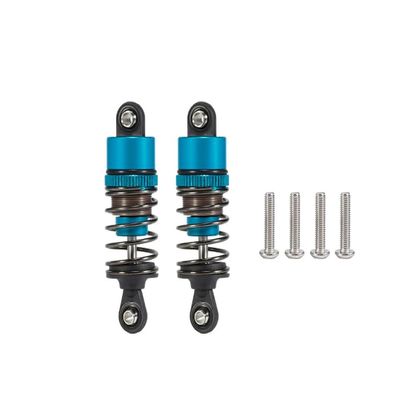 1/10 RC Cars Oil Leakproof Shocks,2Pcs Adjustable Oil Filled Shocks 52mm-120mm for 1/10 RC Buggy Truggy On Road Touring Drift Cars Monster Trucks Upgrade Parts (2pcs 52mm blue)