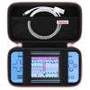Supmay Carrying Case Compatible with Voichic 32 Bit Handheld Game Console for Kids Adults, Preloaded 135 Retro Portable Gaming Player Storage Holder Travel Bag with Mesh Pocket for USB Cable,Rose Gold view 1