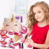 Pretend Makeup Kit for Toddlers Girls, Play Makeup Set for Kids 3-5, Unicorn Toy Purse with Fake Make up for Little Girls 4-6, Gifts for 3 4 5 6 7 8 Year Old view 3