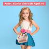 Pretend Makeup Kit for Toddlers Girls, Play Makeup Set for Kids 3-5, Unicorn Toy Purse with Fake Make up for Little Girls 4-6, Gifts for 3 4 5 6 7 8 Year Old view 4