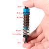 1/10 RC Cars Oil Leakproof Shocks,2Pcs Adjustable Oil Filled Shocks 52mm-120mm for 1/10 RC Buggy Truggy On Road Touring Drift Cars Monster Trucks Upgrade Parts (2pcs 75mm blue) view 3