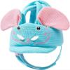 CQBXRD Baby Head Guard Backpack, Soft Baby Safety Protective Cap, Toddler Adjustable Safety Helmet, Cute Shape, Anti-Fall Anti-Collision Headguard Hats (Blue) view 1