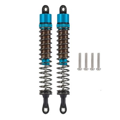1/10 RC Cars Oil Leakproof Shocks,2Pcs Adjustable Oil Filled Shocks 52mm-120mm for 1/10 RC Buggy Truggy On Road Touring Drift Cars Monster Trucks Upgrade Parts (2pcs 100mm blue)