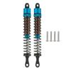 1/10 RC Cars Oil Leakproof Shocks,2Pcs Adjustable Oil Filled Shocks 52mm-120mm for 1/10 RC Buggy Truggy On Road Touring Drift Cars Monster Trucks Upgrade Parts (2pcs 100mm blue) view 1