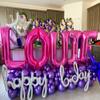 40 Inch Large Hot Pink Letter Y Balloons Alphabet Y Letter Balloons Foil Mylar Letter A Balloons for Birthday Party Anniversary New Year Graduation Wedding view 3