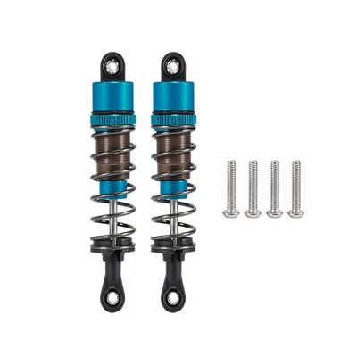 1/10 RC Cars Oil Leakproof Shocks,2Pcs Adjustable Oil Filled Shocks 52mm-120mm for 1/10 RC Buggy Truggy On Road Touring Drift Cars Monster Trucks Upgrade Parts (2pcs 70mm blue)