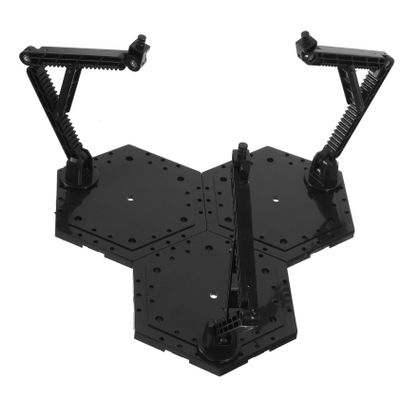 HOOTNEE Doll Stand Wear-resistant Base Action Figure Display Cabinet Plastic Display Accessory