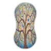 Nesatuwa Art Tree 1 Pack Cotton Baby Burp Cloths Absorbent and Soft Burp Rags Baby Washcloths,Face Towel Unisex for Boys and Girls view 1