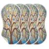 Nesatuwa Art Tree 1 Pack Cotton Baby Burp Cloths Absorbent and Soft Burp Rags Baby Washcloths,Face Towel Unisex for Boys and Girls view 2