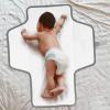 UPKOCH Portable Changing Pad Cover for Newborns Diaper Changing Mat Stylish Print for Travel Outdoor Use Leak-Resistant Design Easy to Store for Parents view 2