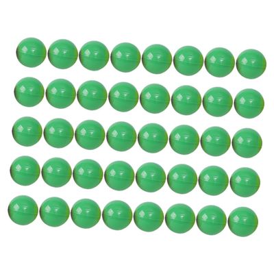 CHILDWEET 100pcs Openable Raffle Balls Lottery Balls for Party Games Activities Crafts Fun and Reusable Festive Props Green Color