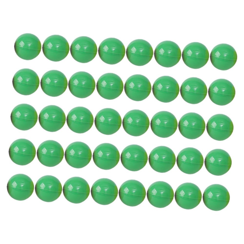 CHILDWEET 100pcs Openable Raffle Balls Lottery Balls for Party Games Activities Crafts Fun and Reusable Festive Props Green Color